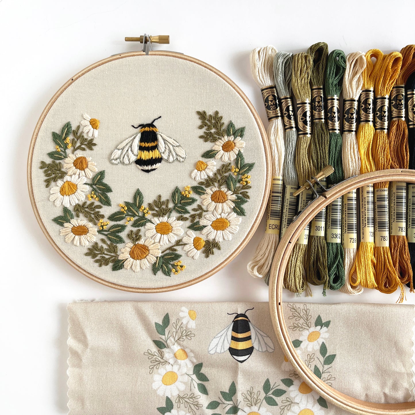 Florals and Floss Embroidery Kits