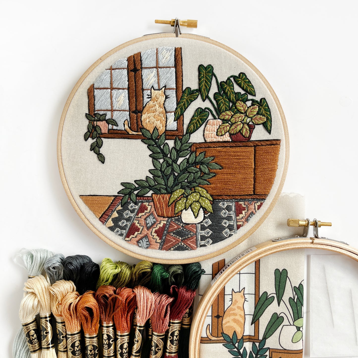 Florals and Floss Embroidery Kits