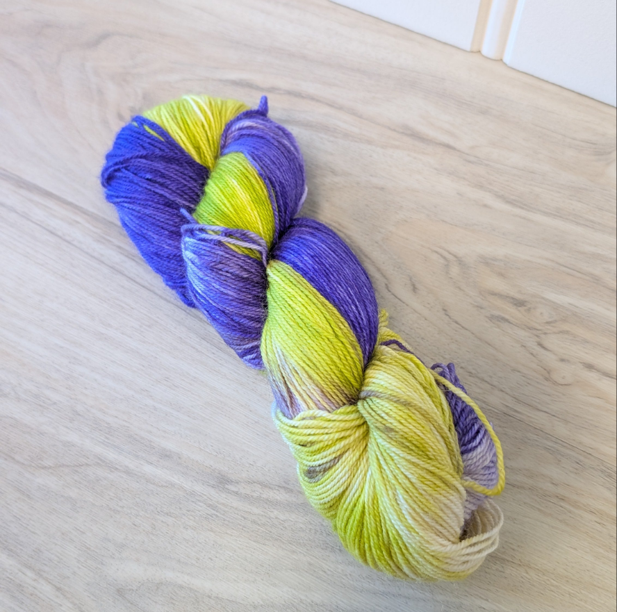 Purple Owl BFL Sock