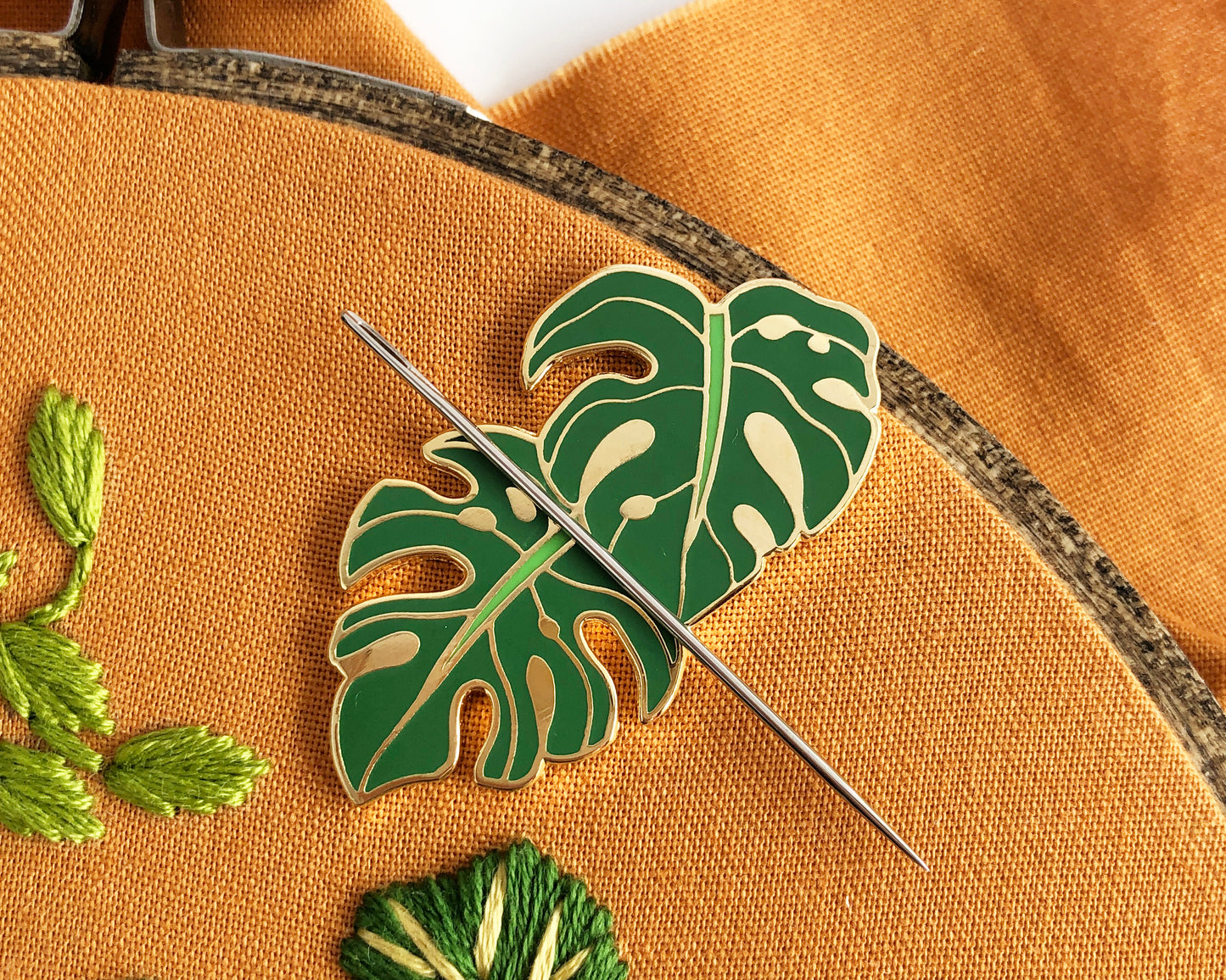 Florals and Floss Needle Minders