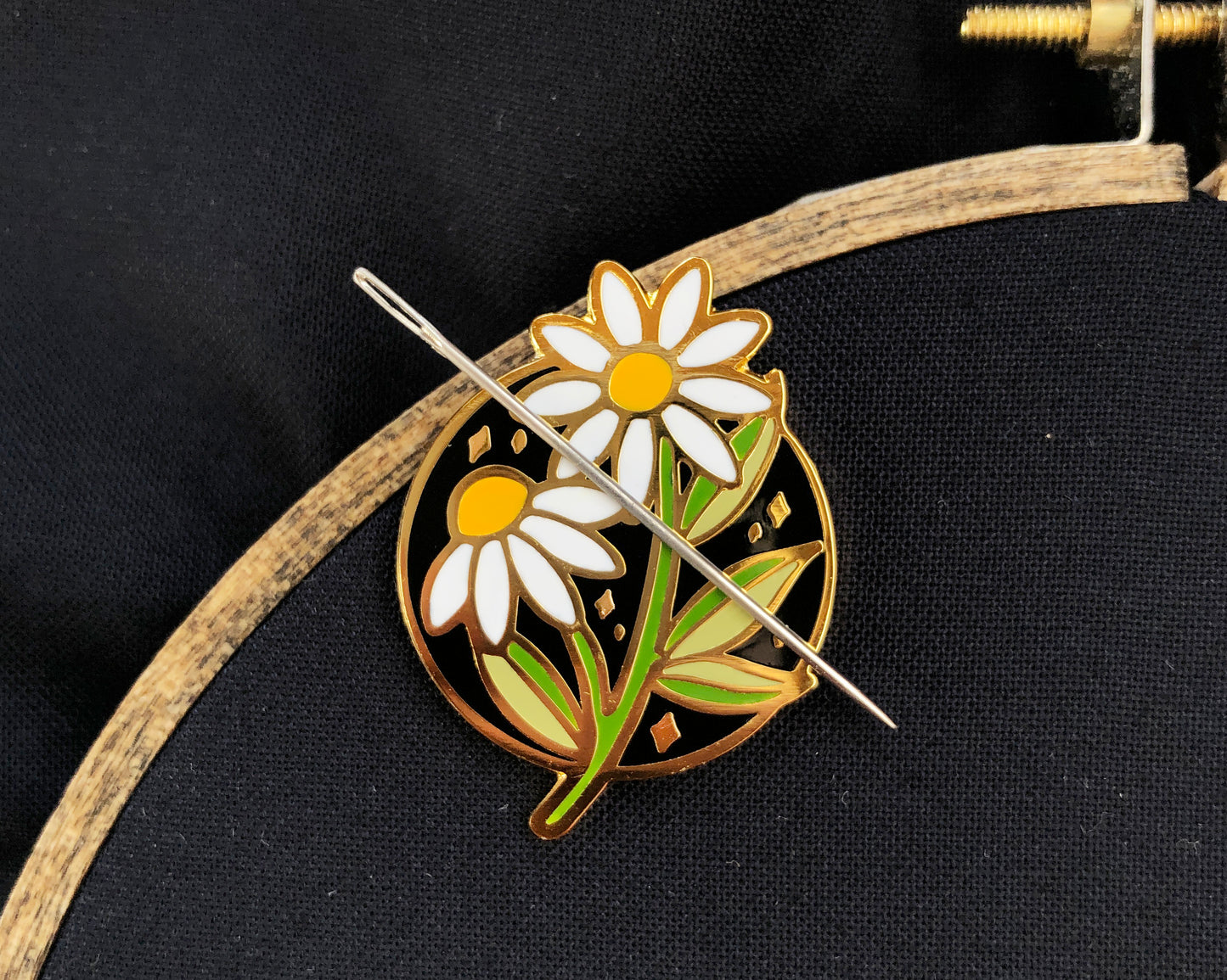 Florals and Floss Needle Minders