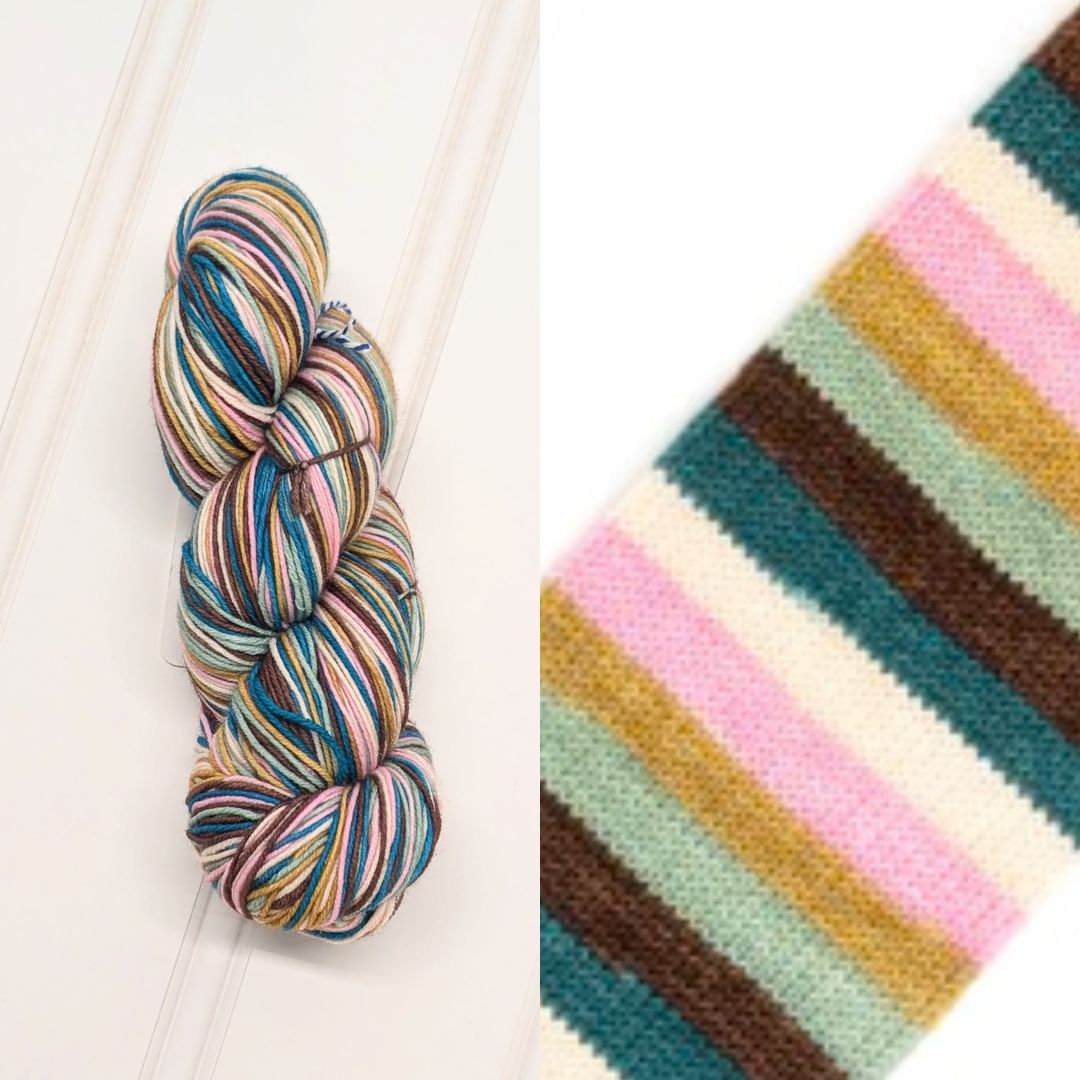 MudPunch | Self-Striping Sock Yarn