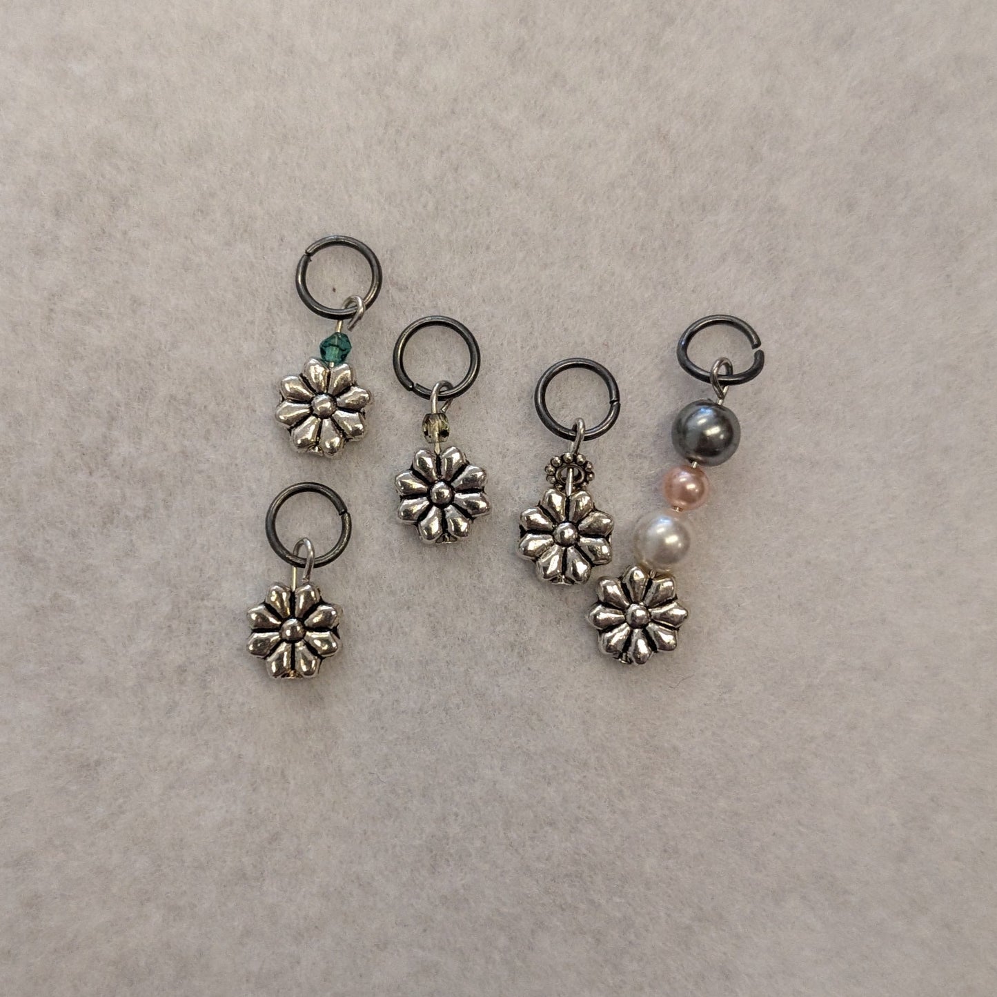 Purple Owl Handmade Stitch Markers