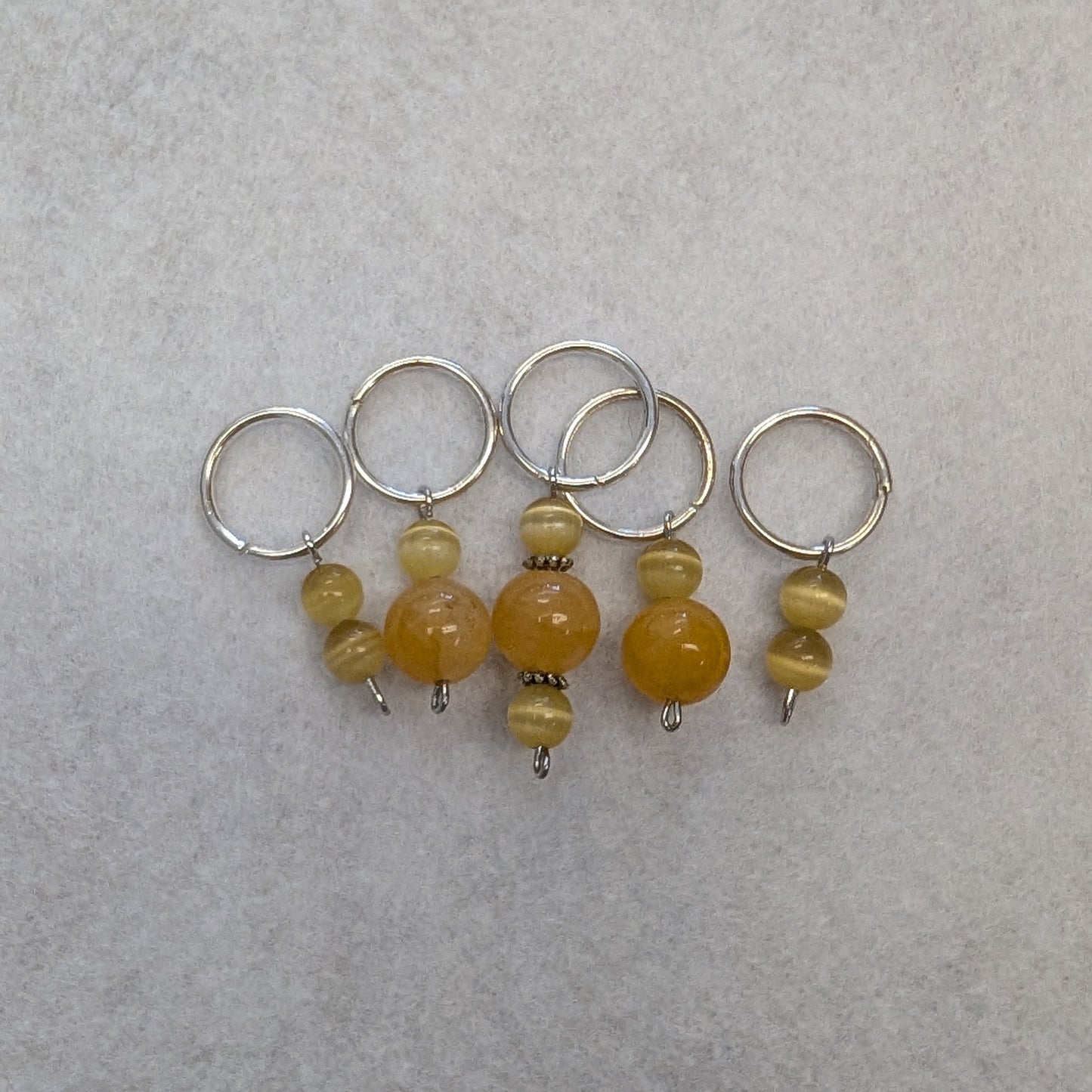 Purple Owl Handmade Stitch Markers