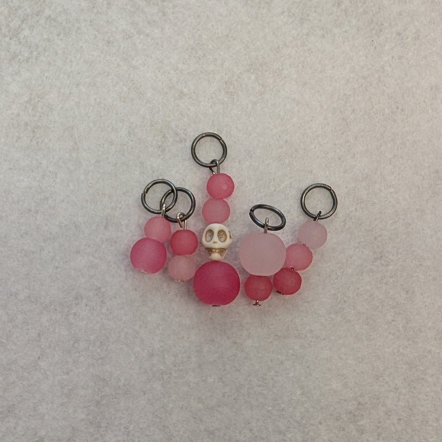 Purple Owl Handmade Stitch Markers
