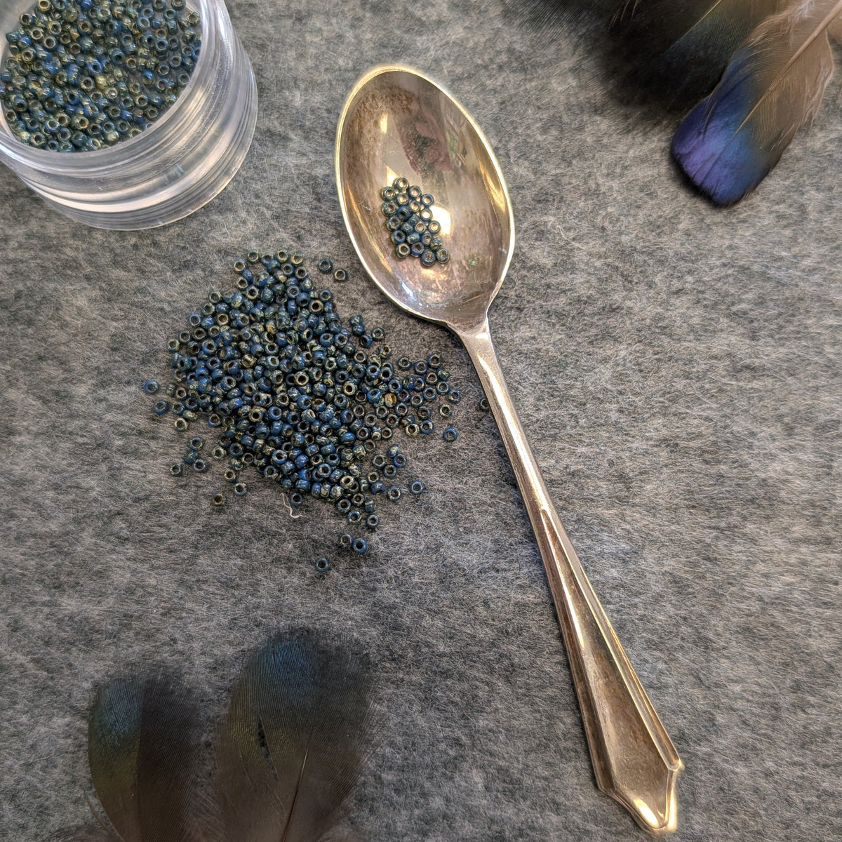 Antique Beading Spoons