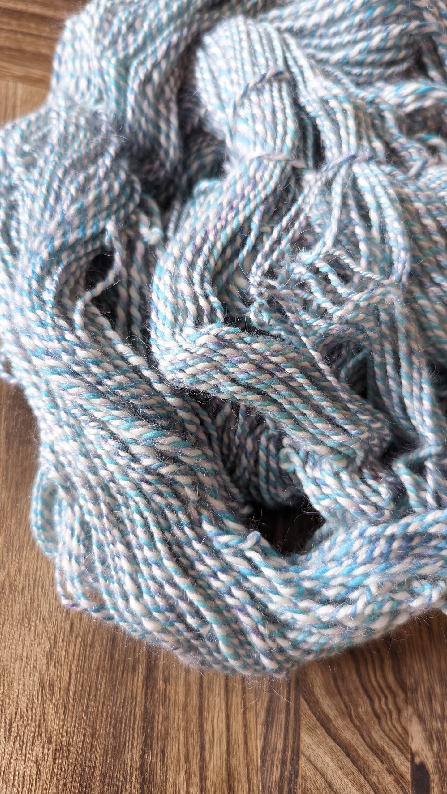 Merino Handspun Yarn | DK Weight | Lavender Sunrise
