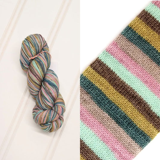 MudPunch | Self-Striping Sock Yarn