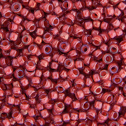 John Bead Miyuki Seed Beed 11/0, 22g Berry Lined Luster