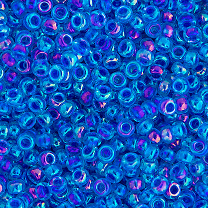 John Bead Miyuki Seed Beed 11/0, 22g Blue Violet AB