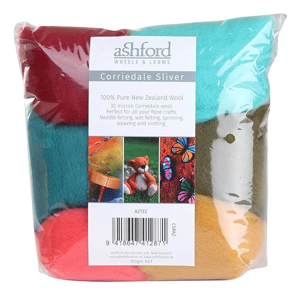 Ashford's Corriedale Colour Theme Packs