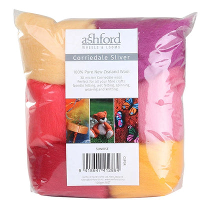 Ashford's Corriedale Colour Theme Packs