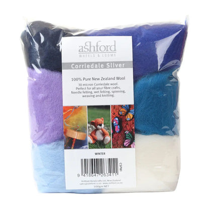 Ashford's Corriedale Colour Theme Packs