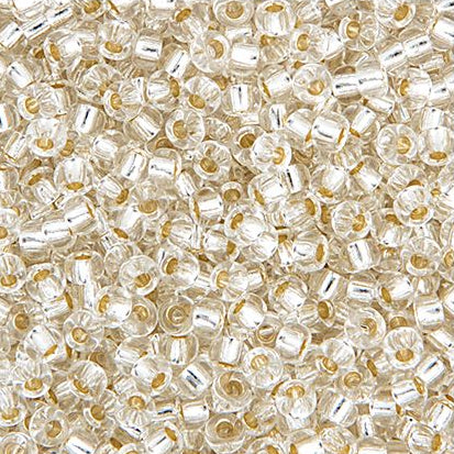 Miyuki Seed Bead 11/0 apx.22g Crystal Silver Lined
