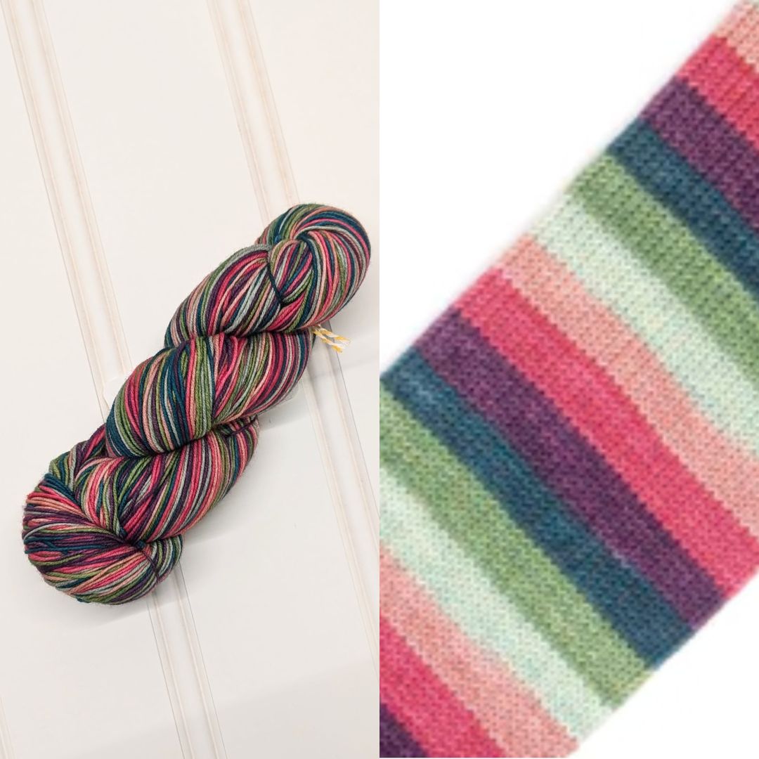 MudPunch | Self-Striping Sock Yarn