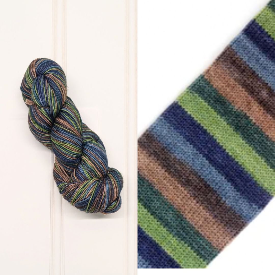 MudPunch | Self-Striping Sock Yarn