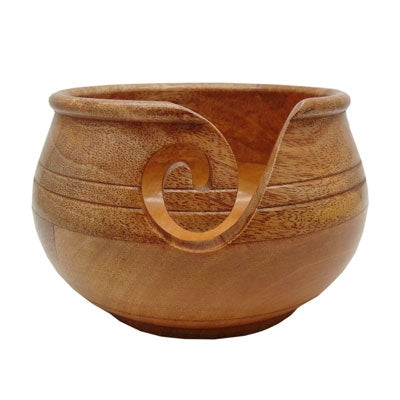 Estelle Yarns | Sheesham Wood Scalloped Yarn Bowl (Copy)