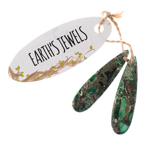Earth's Jewels Semi-Precious Pendant Slices