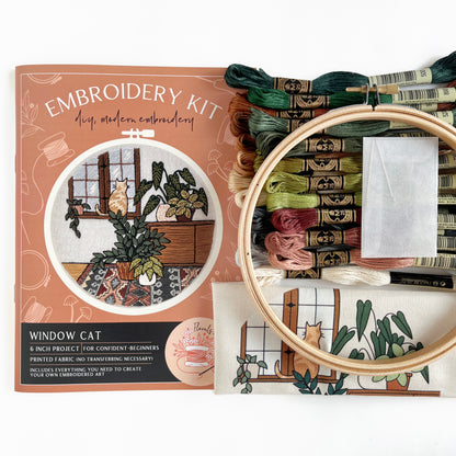 Florals and Floss Embroidery Kits