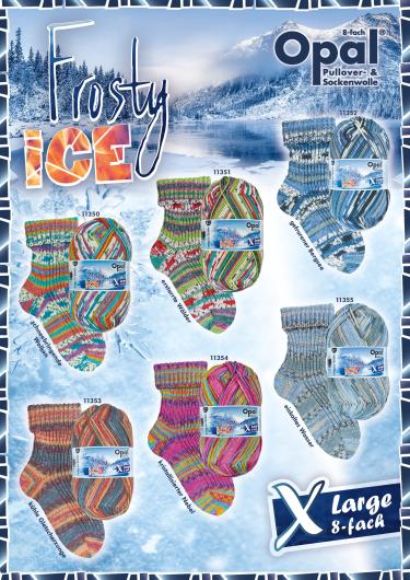 Opal Frosty Ice XLarge - 8Ply