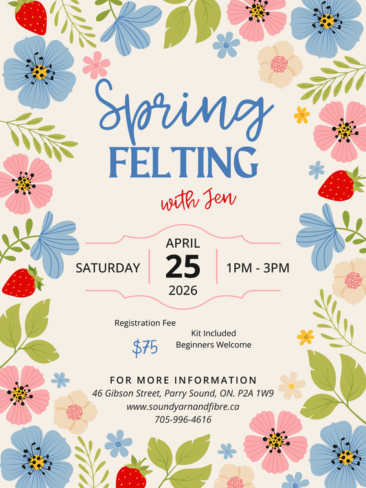 Spring Felting with Jen