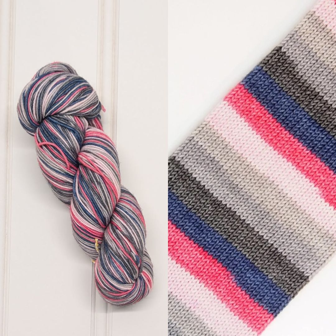MudPunch | Self-Striping Sock Yarn