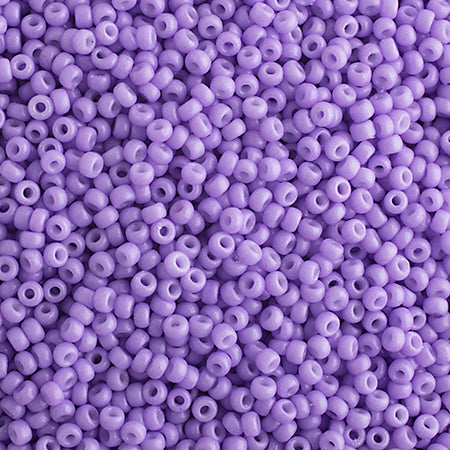 John Bead Miyuki Seed Beed 11/0, 22g Light Orchid Opaque Duracoat
