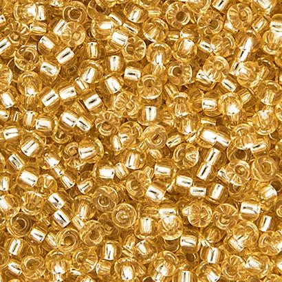 Miyuki Seed Bead 11/0 apx.22g Lt.Gold Silver Lined