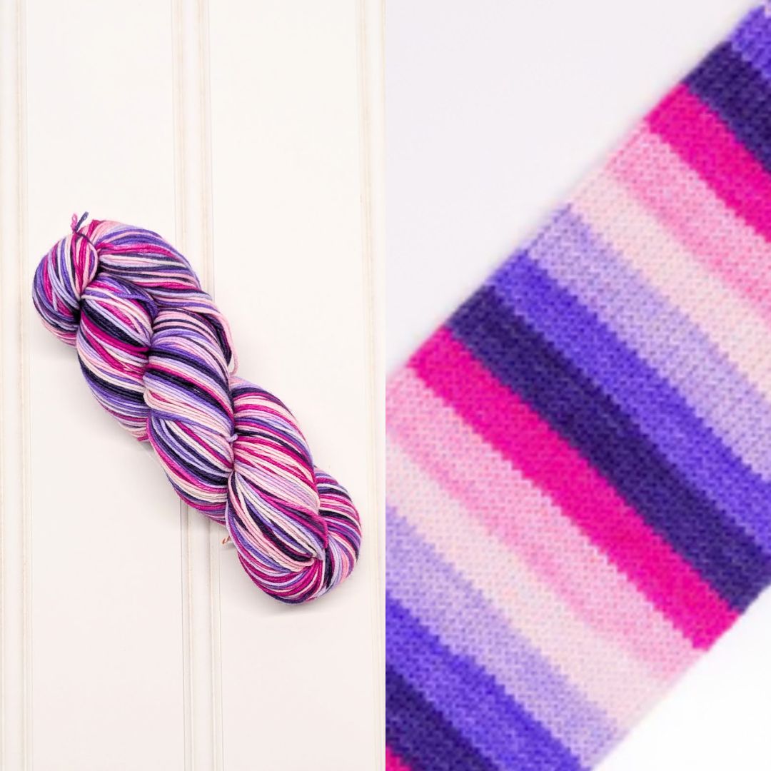MudPunch | Self-Striping Sock Yarn