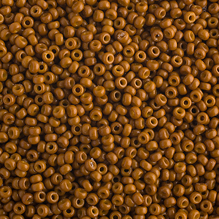 John Bead Miyuki Seed Beed 11/0, 22gNutmeg Opaque Duracoat