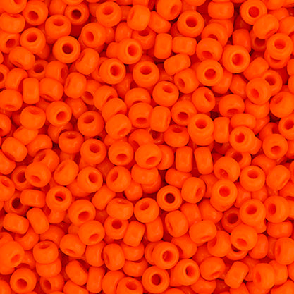 John Bead Miyuki Seed Beed 11/0, 22g Orange Opaque