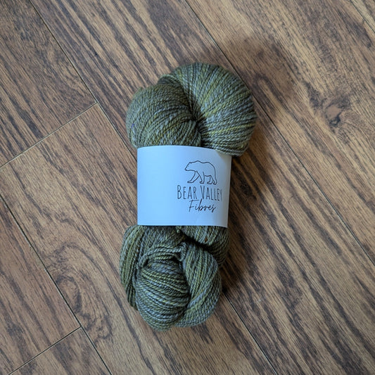 100% Falkland Merino Handspun Yarn | DK | Lichen