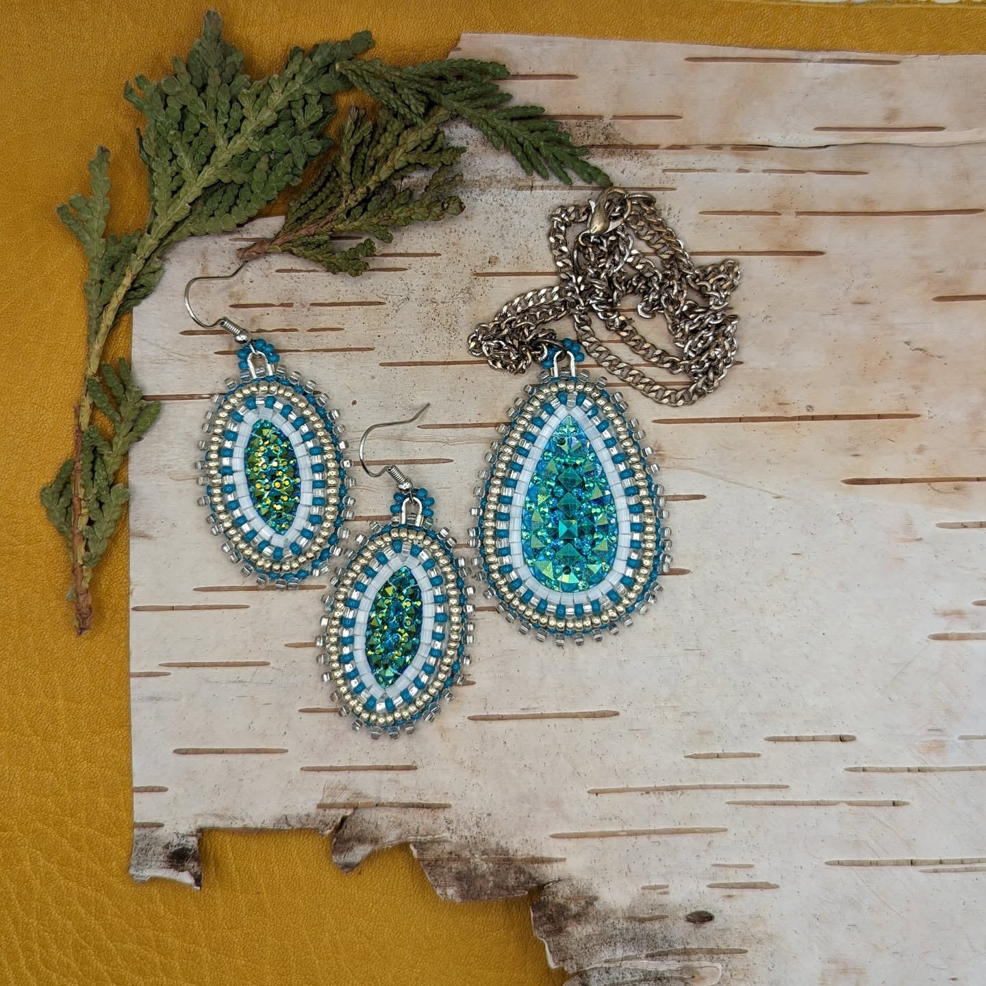 "Upcycled" Earrings