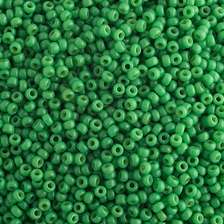 John Bead Miyuki Seed Beed 11/0, 22g Spring Green Opaque Duracoat