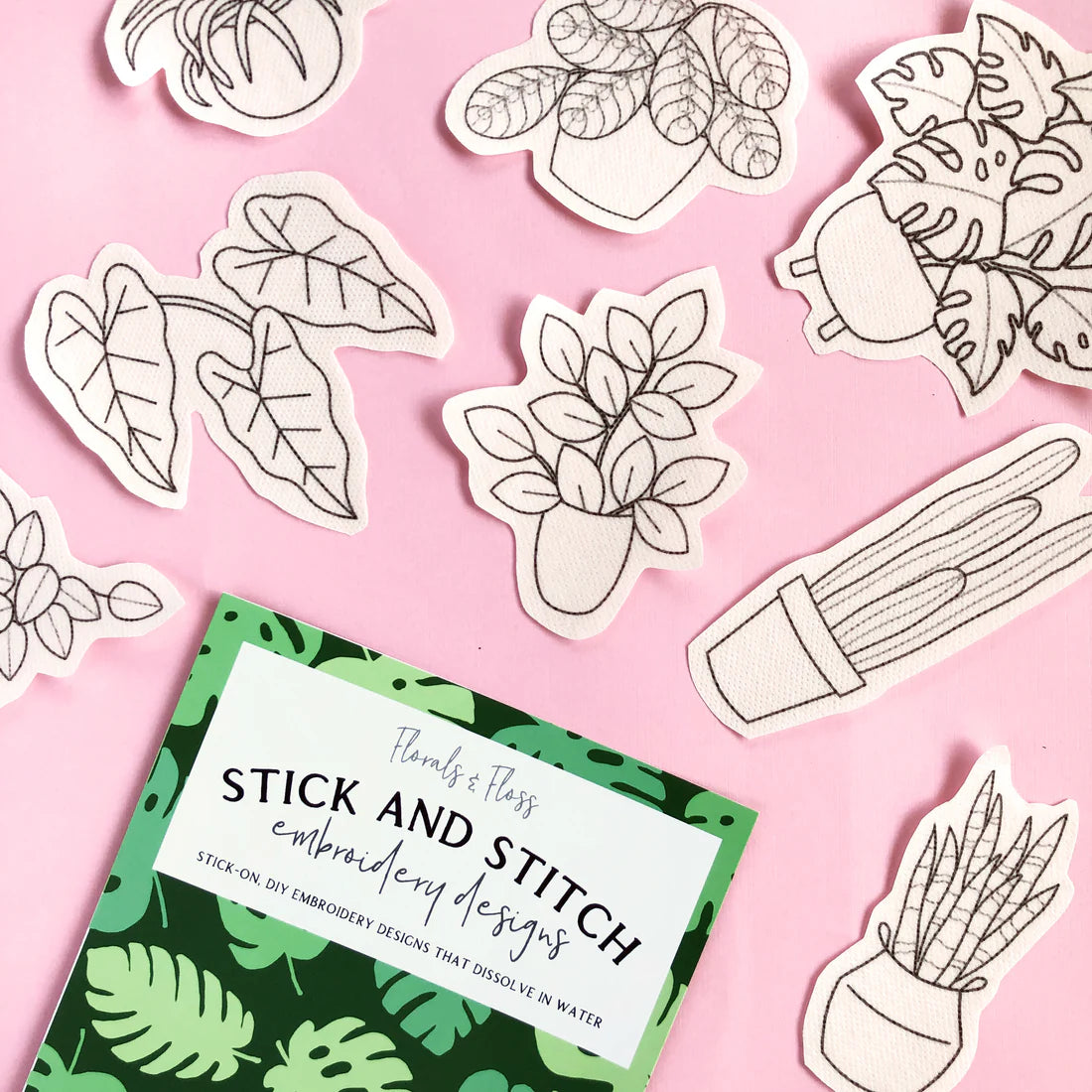 Florals and Floss Stick and Stitch Packs