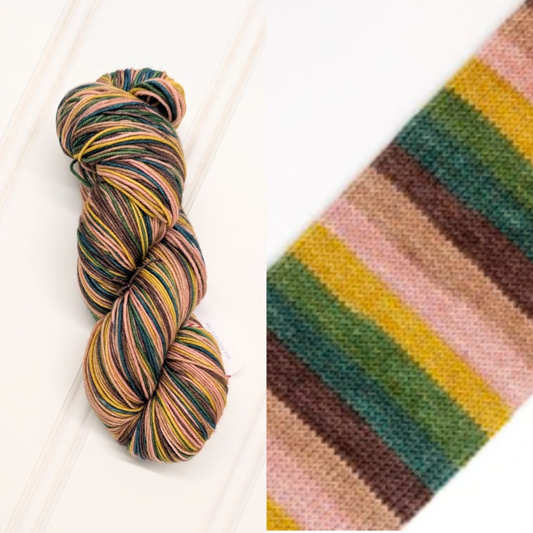 MudPunch | Self-Striping Sock Yarn
