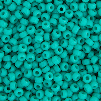 John Bead Miyuki Seed Beed 11/0, 22g Turquoise Green Opaque
