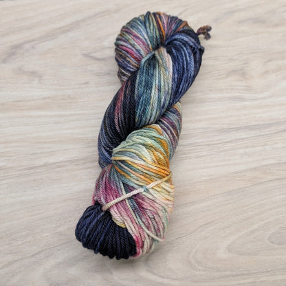 Purple Owl Merino Worsted
