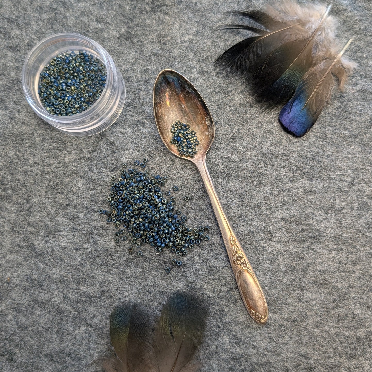 Antique Beading Spoons