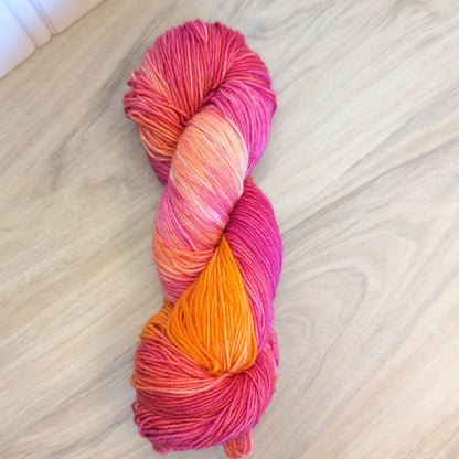 Purple Owl 80/20 Merino Sock