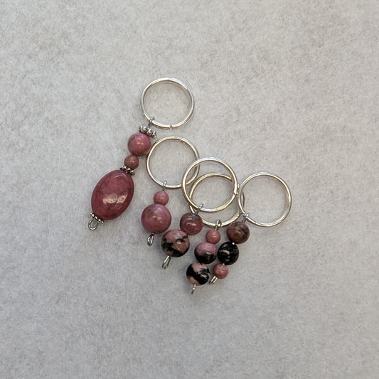 Purple Owl Handmade Stitch Markers