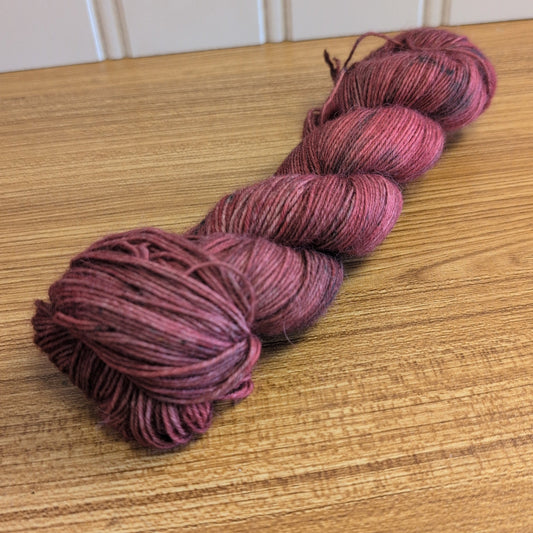 Purple Owl Alpaca Sock
