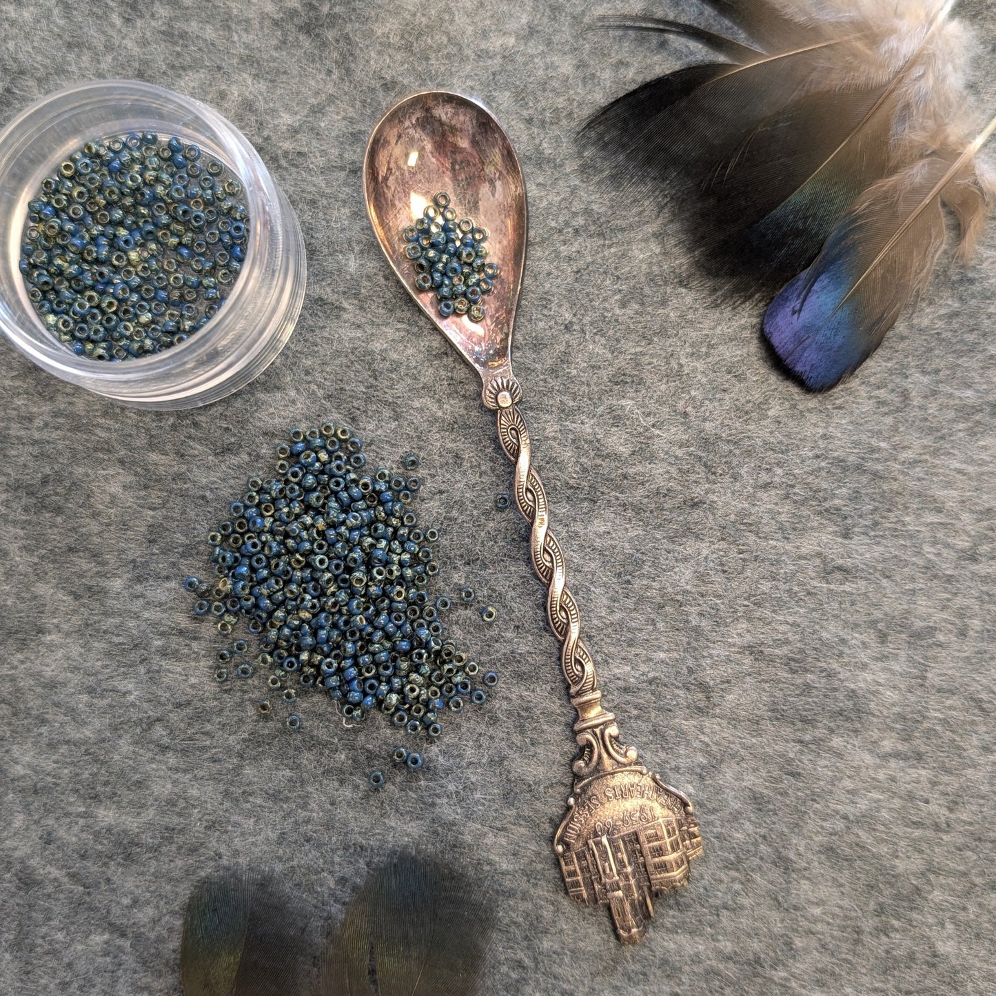 Antique Beading Spoons
