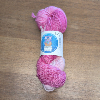 Purple Owl 80/20 Merino Sock