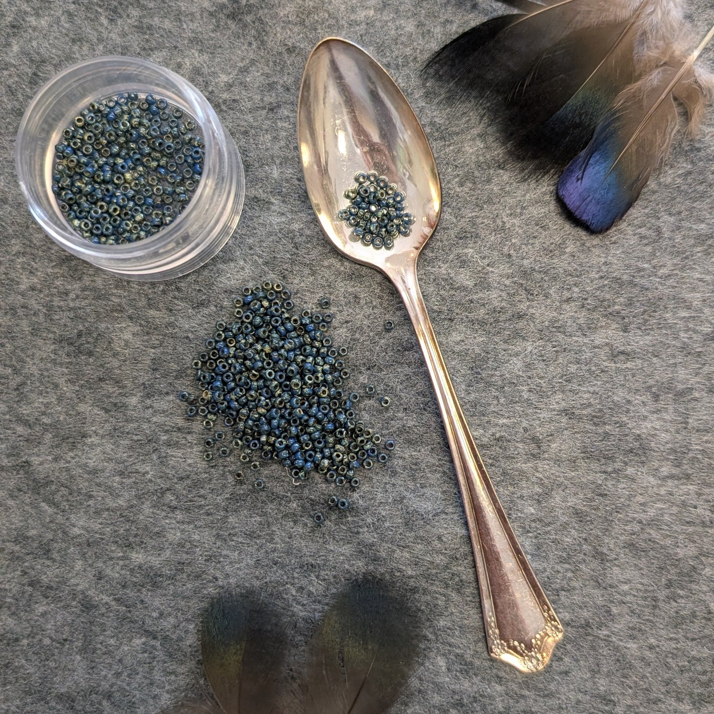Antique Beading Spoons