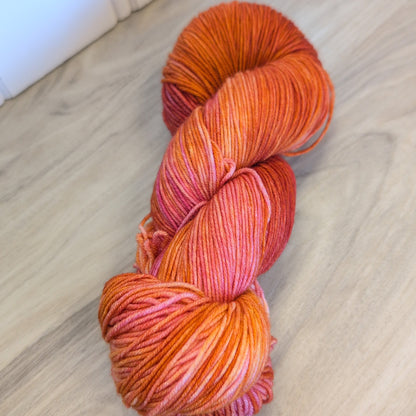 Purple Owl 80/20 Merino Sock