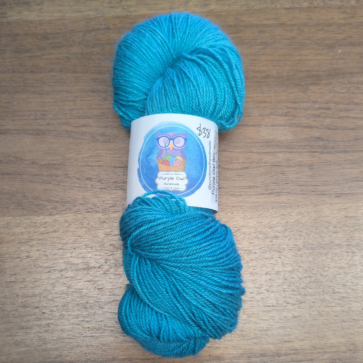 Purple Owl BFL Sock