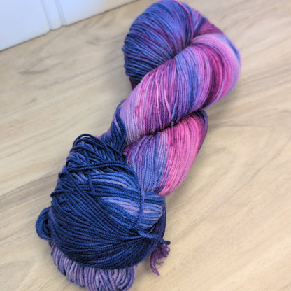 Purple Owl 80/20 Merino Sock