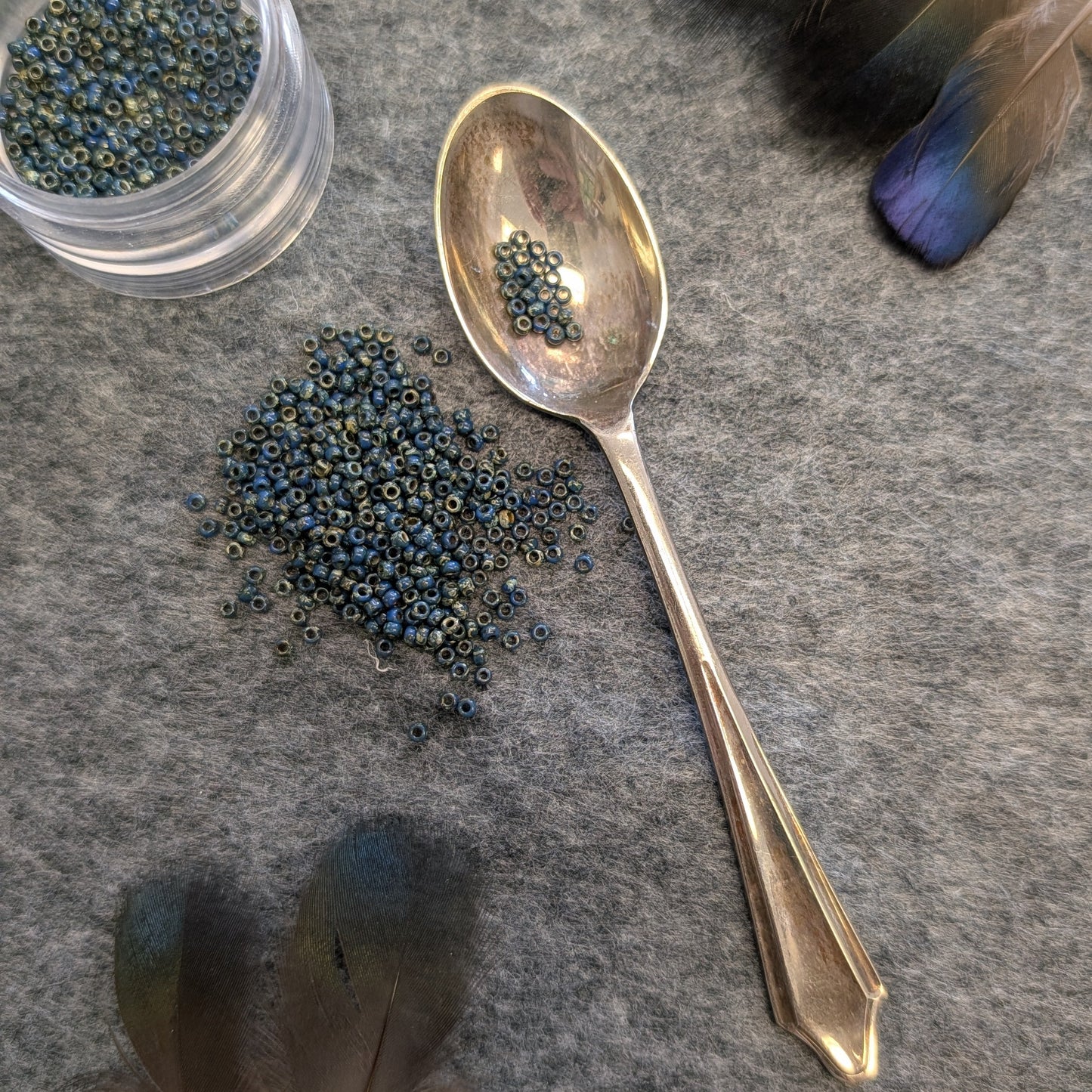 Antique Beading Spoons
