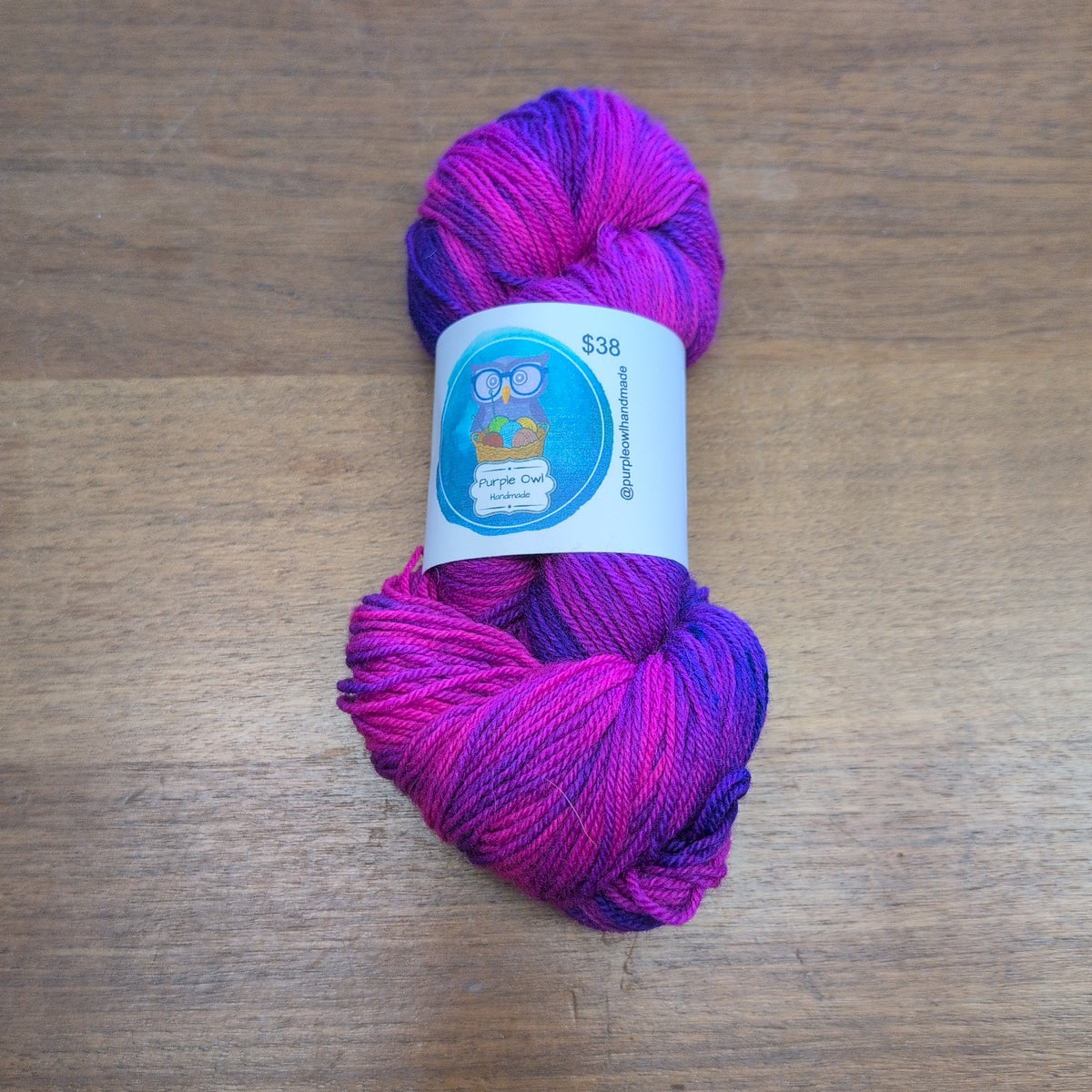 Purple Owl BFL Sock